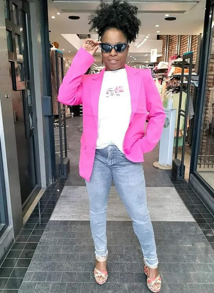 Vila Blazer Van - 14082622 pink yarrow Fashion