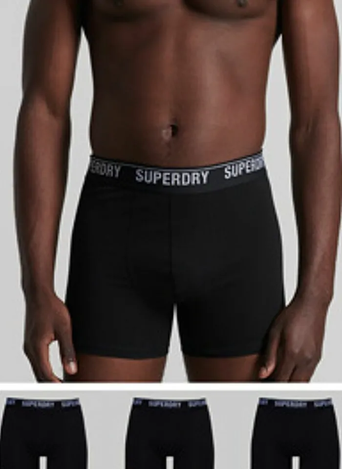 Superdry Boxer Multi 3-Pack Van - M3110342A Fashion
