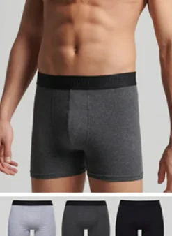 Superdry Boxer Multi 3-Pack Van - M3110342A Fashion