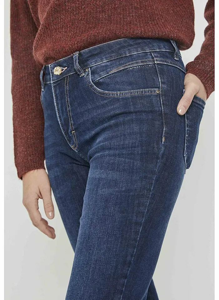 PARA MI Broek Van - Angie Daily Deep ocean Best