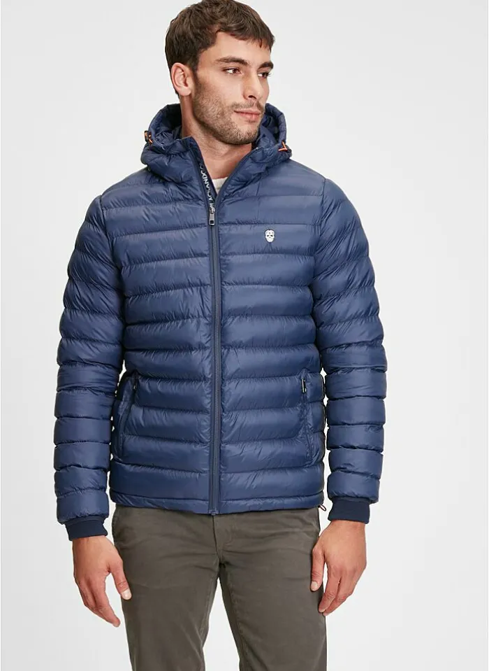 black & gold Jas Van Puffos Donker Blauw Discount