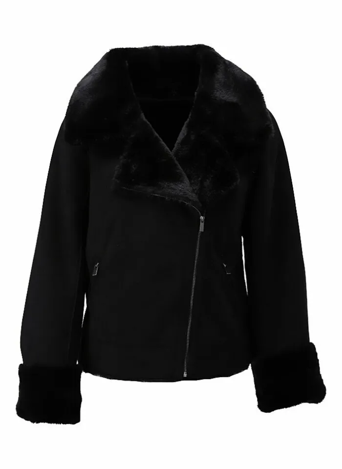 K-design Jas X903 (Pre Order) Biker Stijl zwart Online