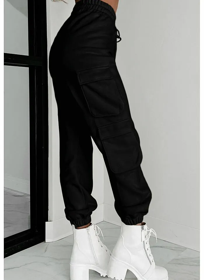 Musthaves Broek Jogger zwart Cheap