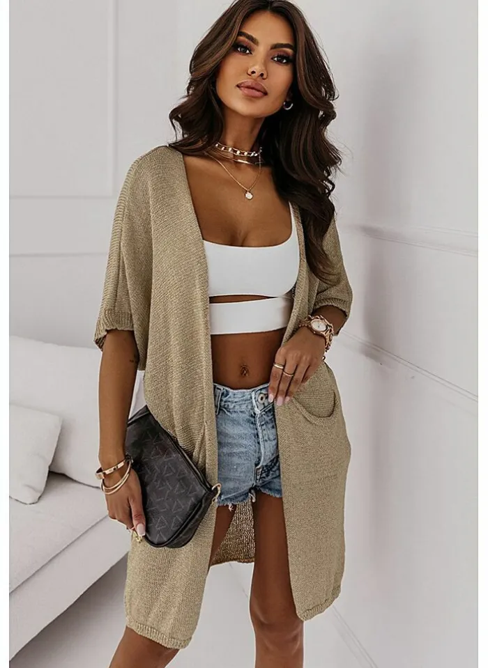 Musthaves Gilet Pocket beige Discount