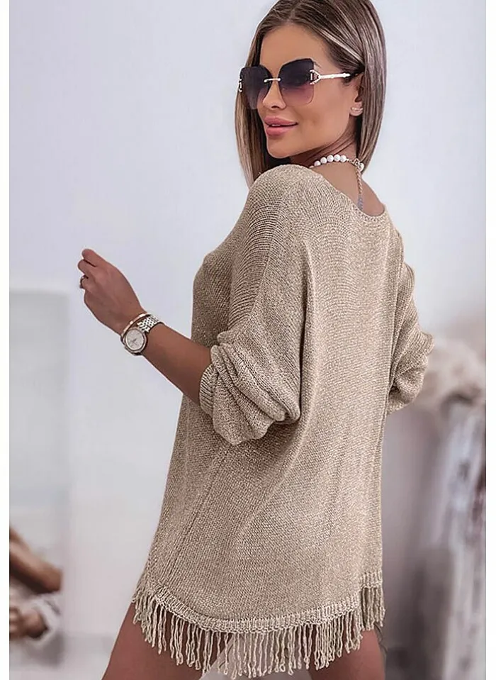 Musthaves Pull Mouli beige Outlet