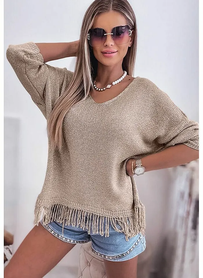 Musthaves Pull Mouli beige Outlet