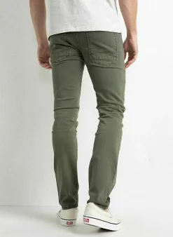 Petrol Broek Seaham Colored army green Hot