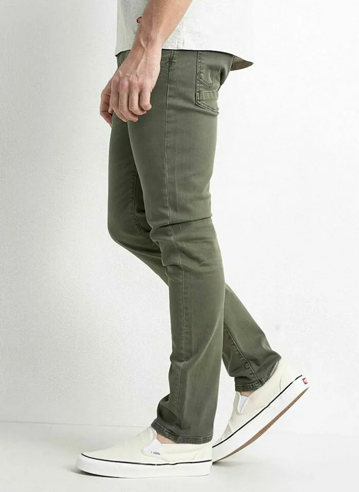 Petrol Broek Seaham Colored army green Hot