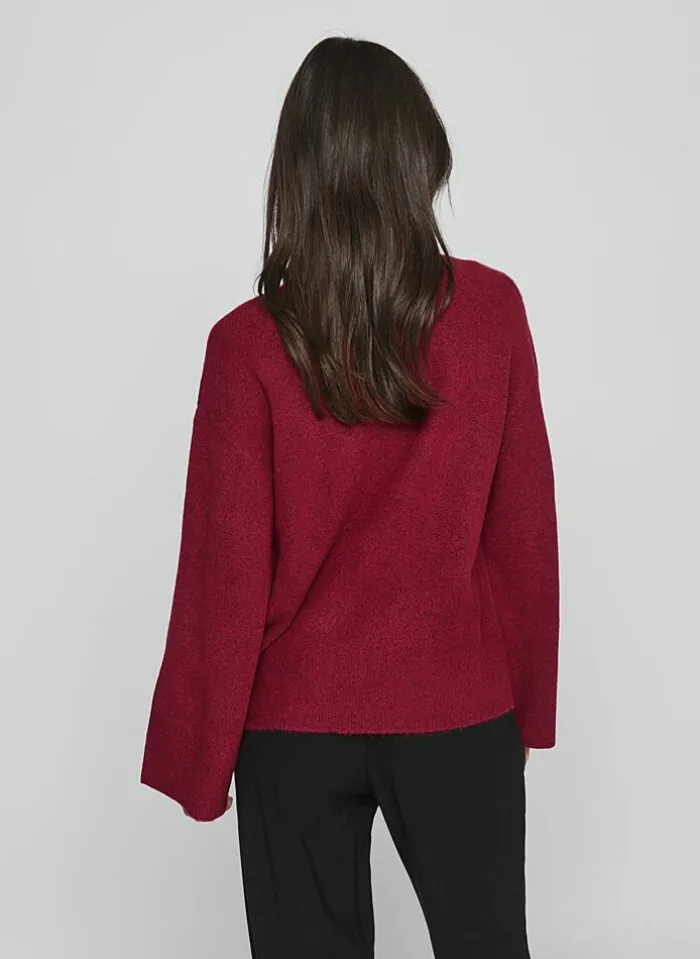 Vila Pull Van - Malina Rollneck Sale