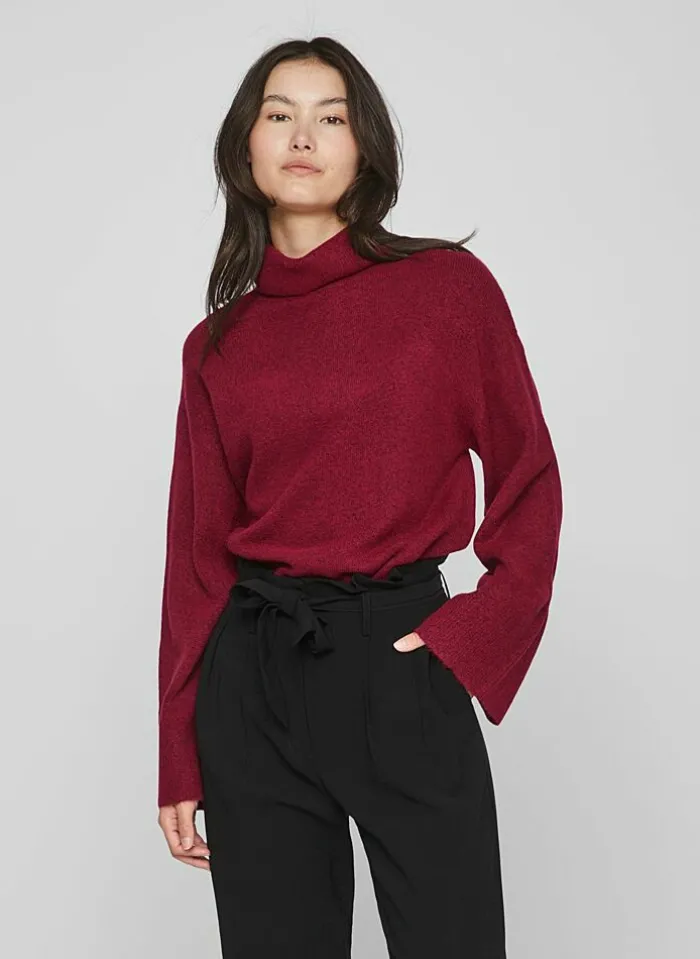 Vila Pull Van - Malina Rollneck Sale