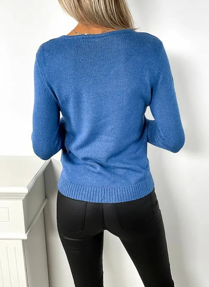 Vila Pull Van - Virilv-Neck (Noos) Fashion