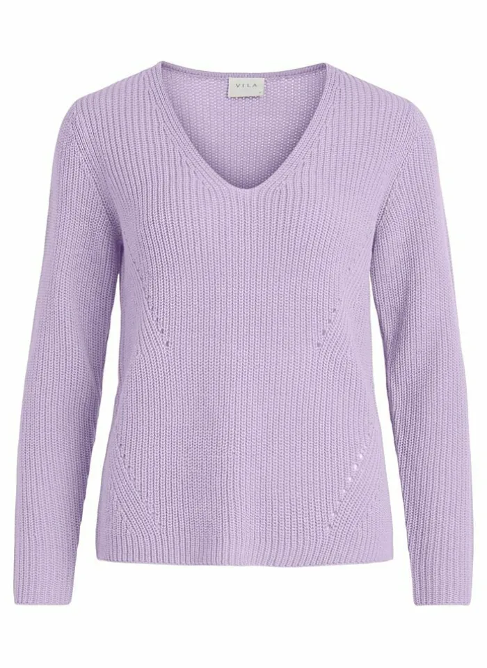 Vila Pull Van - Virilv-Neck (Noos) Fashion
