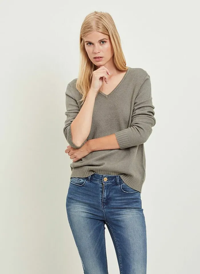 Vila Pull Van - Virilv-Neck (Noos) Fashion