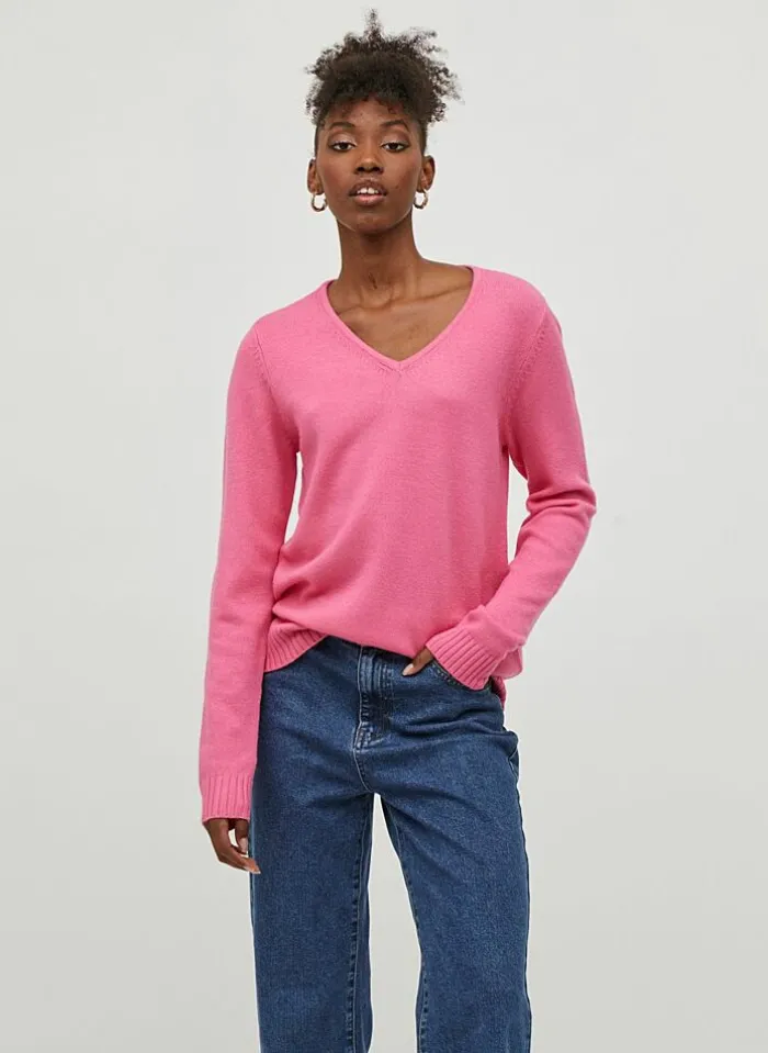 Vila Pull Van - Virilv-Neck (Noos) Fashion