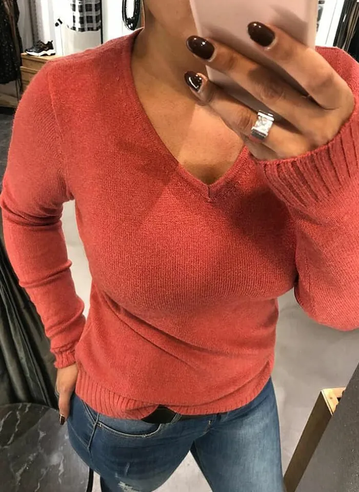 Vila Pull Van - Virilv-Neck (Noos) Fashion