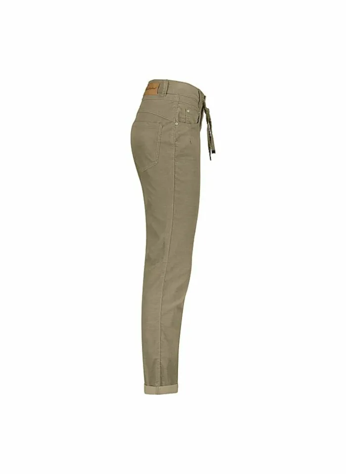 red button Broek Relax Fine Cord Fashion