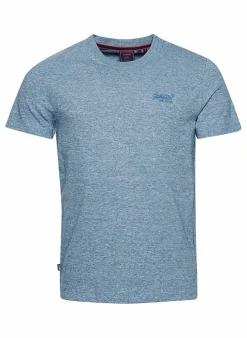Superdry T-Shirt Vintage Logo creek blue grit Store