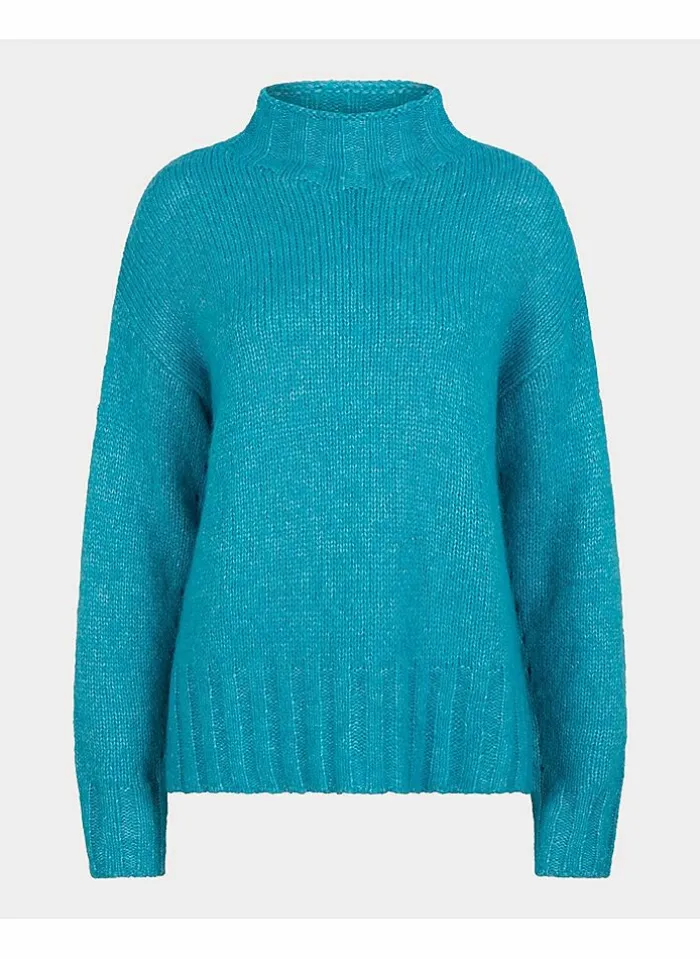ESQUALO Sweater Van - 2 peacock Blue Clearance