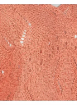 ESQUALO Sweater Van - Sp23.02012 Bright peach Best Sale