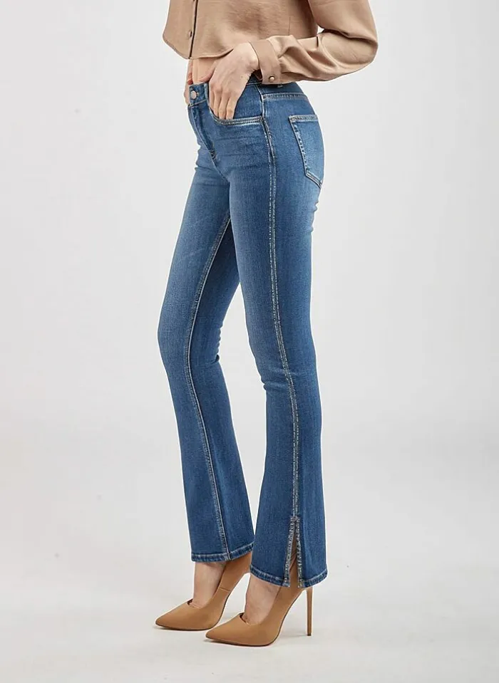 Toxik Denim Strass blauw Discount