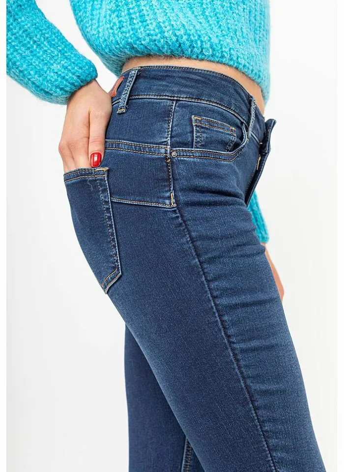 Toxik Jeans L21165 - Jogdenim Push Up Dark blue denim Shop