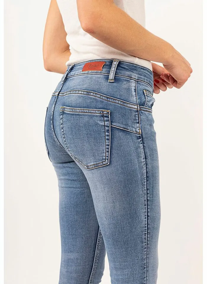 Toxik Jeans L21165 - Jogdenim Push Up Dark blue denim Shop