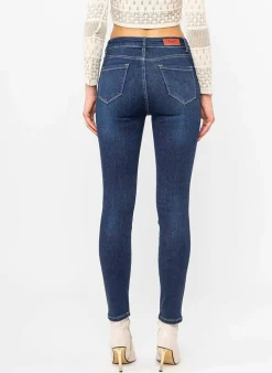 Toxik Jeans L21149 Middelhoog Dark blue denim Best Sale