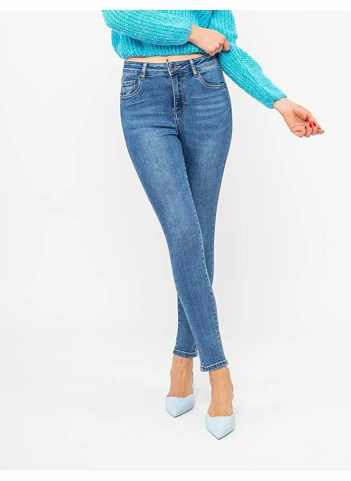 Toxik Jeans L21149 Middelhoog Dark blue denim Best Sale
