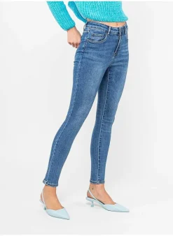 Toxik Jeans L21149 Middelhoog Dark blue denim Best Sale