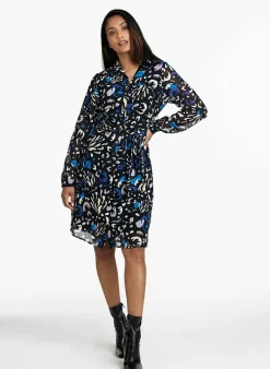 Tramontana Kleed Abstract Flower Prints 14 print blacks Cheap