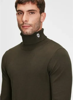 black & gold Trui Van Black And Gold - Bgm-Knit10 zwart Online