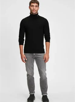 black & gold Trui Van Black And Gold - Bgm-Knit10 zwart Online
