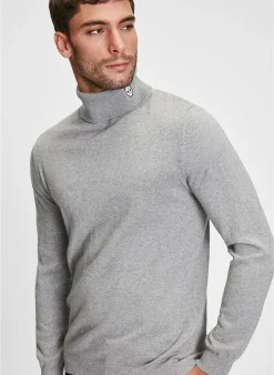 black & gold Trui Van Black And Gold - Bgm-Knit10 zwart Online