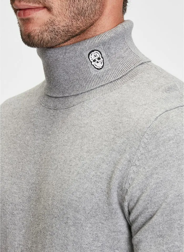 black & gold Trui Van Black And Gold - Bgm-Knit10 zwart Online