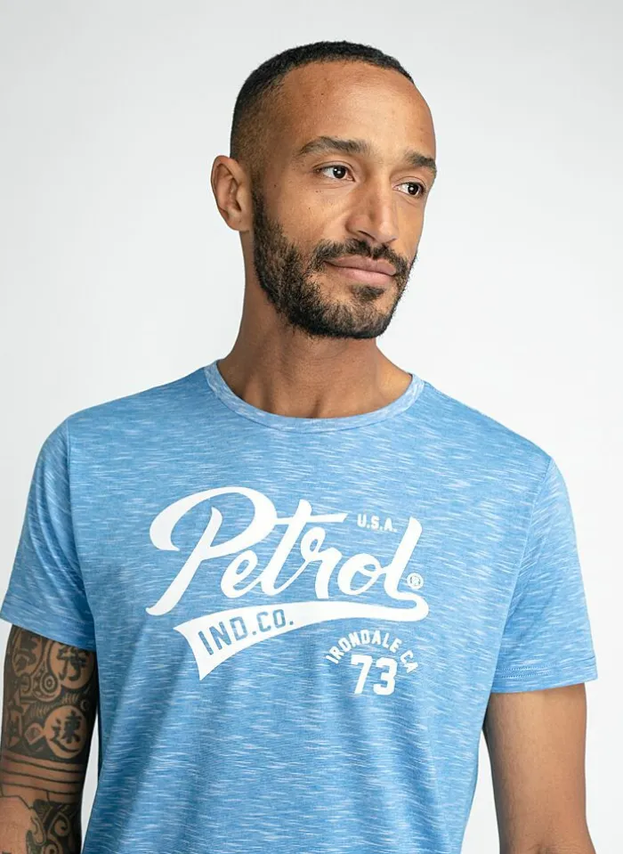 Petrol Tshirt Van - M-1030-Tsr659 orion blue Cheap