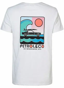Petrol Tshirt Van - M-1030-Tsr686 bright white Clearance