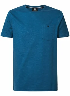 Petrol Tshirt Van - M-3020-Tsr619 blue race Fashion