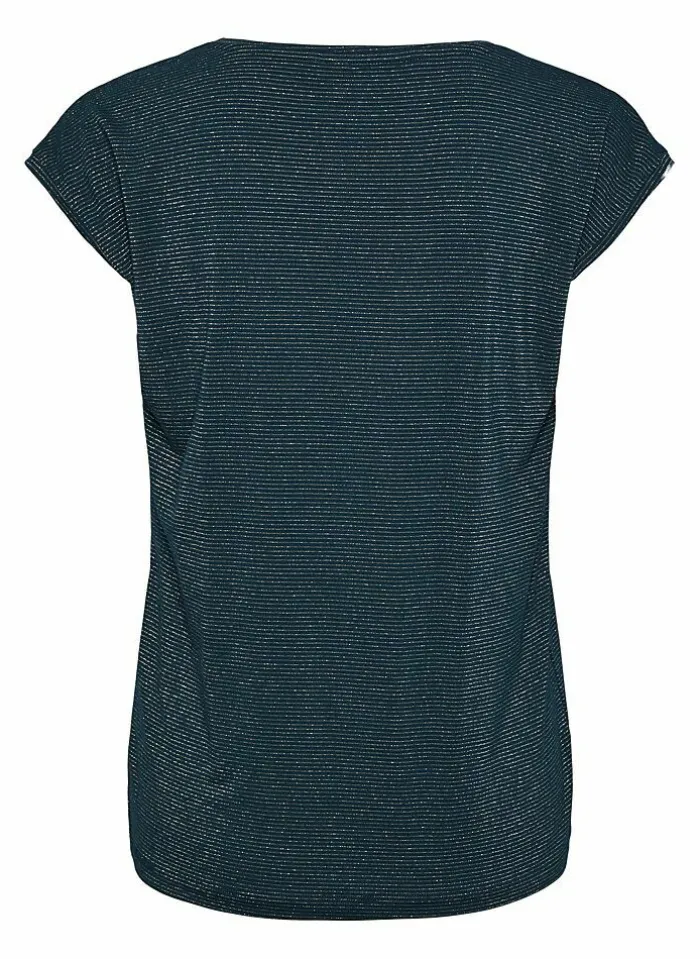 Pieces T-Shirt Van - Pcbillo Noos (Lurex Lijntjes) Bestseller! Reflecting pond Cheap
