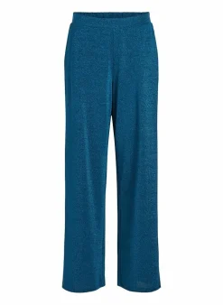 Vila Broek Viluxi Glitter Morrocan Blue Sale