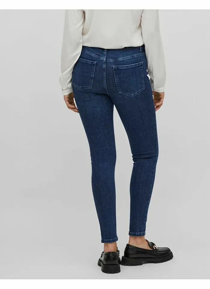 Vila Jeans Viskinnie Bis ( Noos ) medieval blue Flash Sale