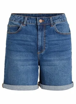 Vila Short Vijo (Noos) medium blue denim Clearance